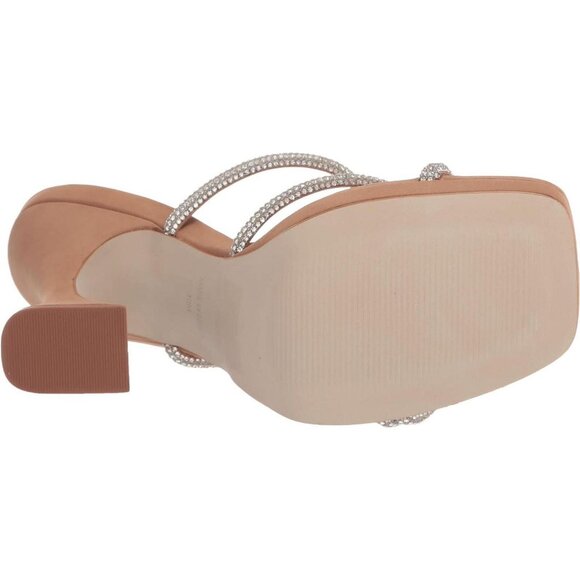 NWT Steve Madden Women's Libbie Heeled Sandal LIBB03S1 Camel Nubuck Brown 10M - Picture 4 of 14